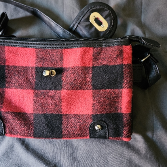 Buffalo Check Woodland Creek Crossbody Bag NWT - Picture 6 of 8